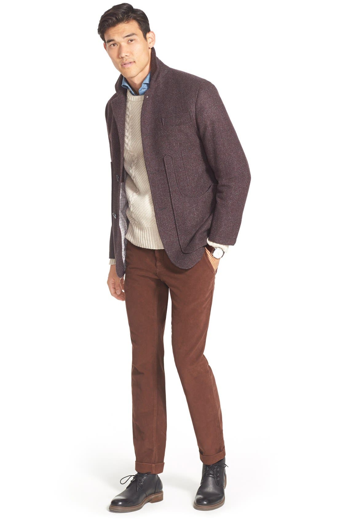 Eidos Napoli Cotton Moleskin Pants Nordstrom