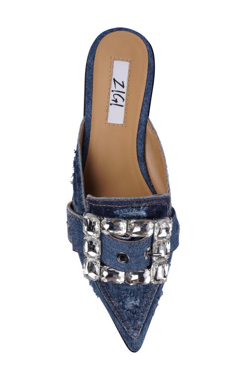 Shop Zigi Aram Mule In Blue