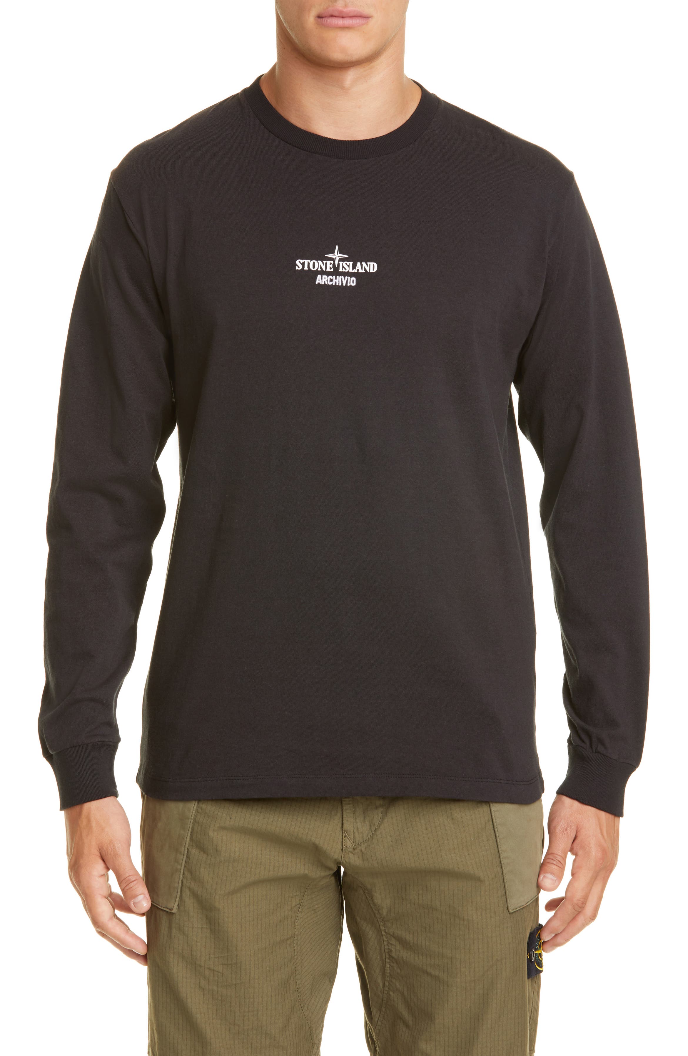 Stone Island Long Sleeve Product T-Shirt | Nordstrom