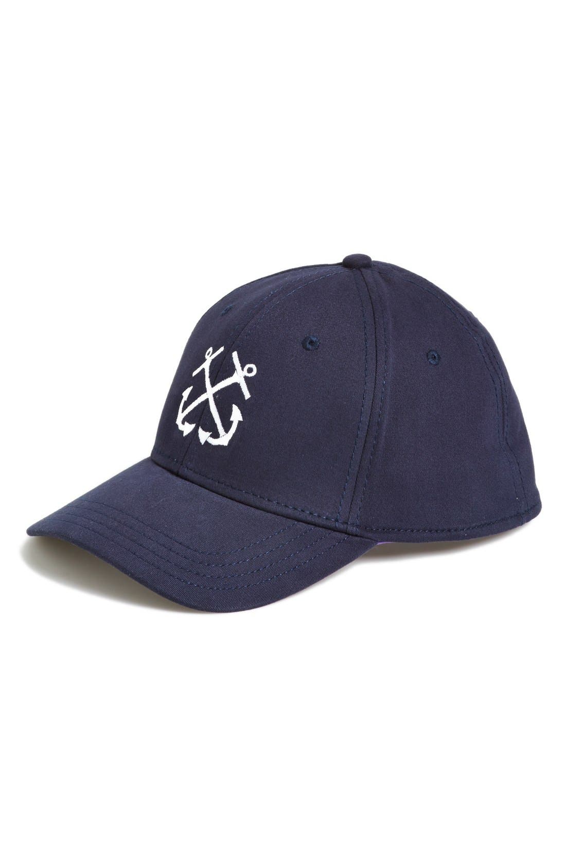 Gents Double Anchor Baseball Cap Nordstrom