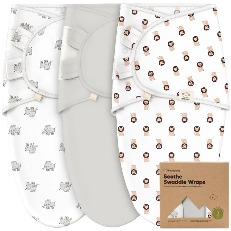 Shop Keababies 3-pack Soothe Swaddle Wraps In The Wild 2