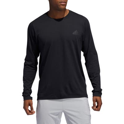 Adidas Freelift Stretch Long Sleeve T-Shirt, Black
