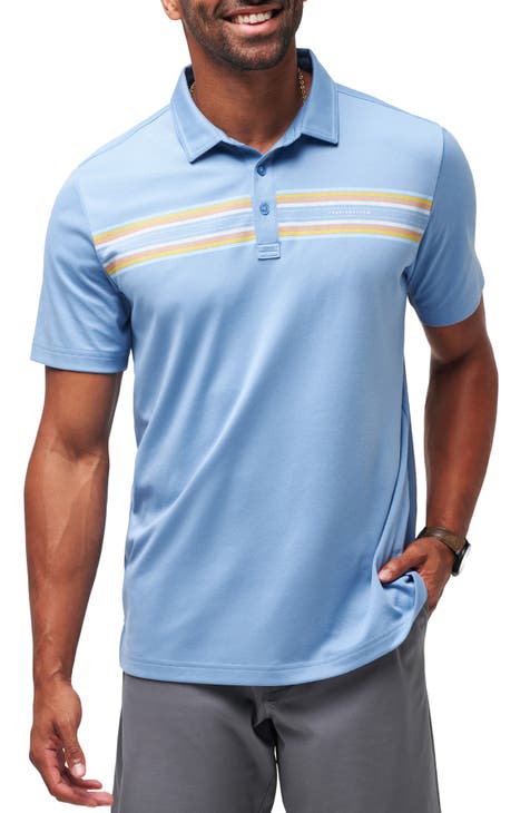 Coral Beds Cotton Blend Polo