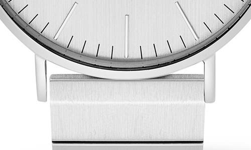 Daniel Wellington Classic Piano Link Bracelet Watch, 40mm In Silver