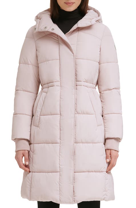 CALVIN KLEIN Womens Beige Buttoned Peacoat Winter Jacket 14 