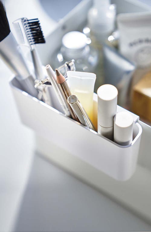 Yamazaki Makeup Organizer In White