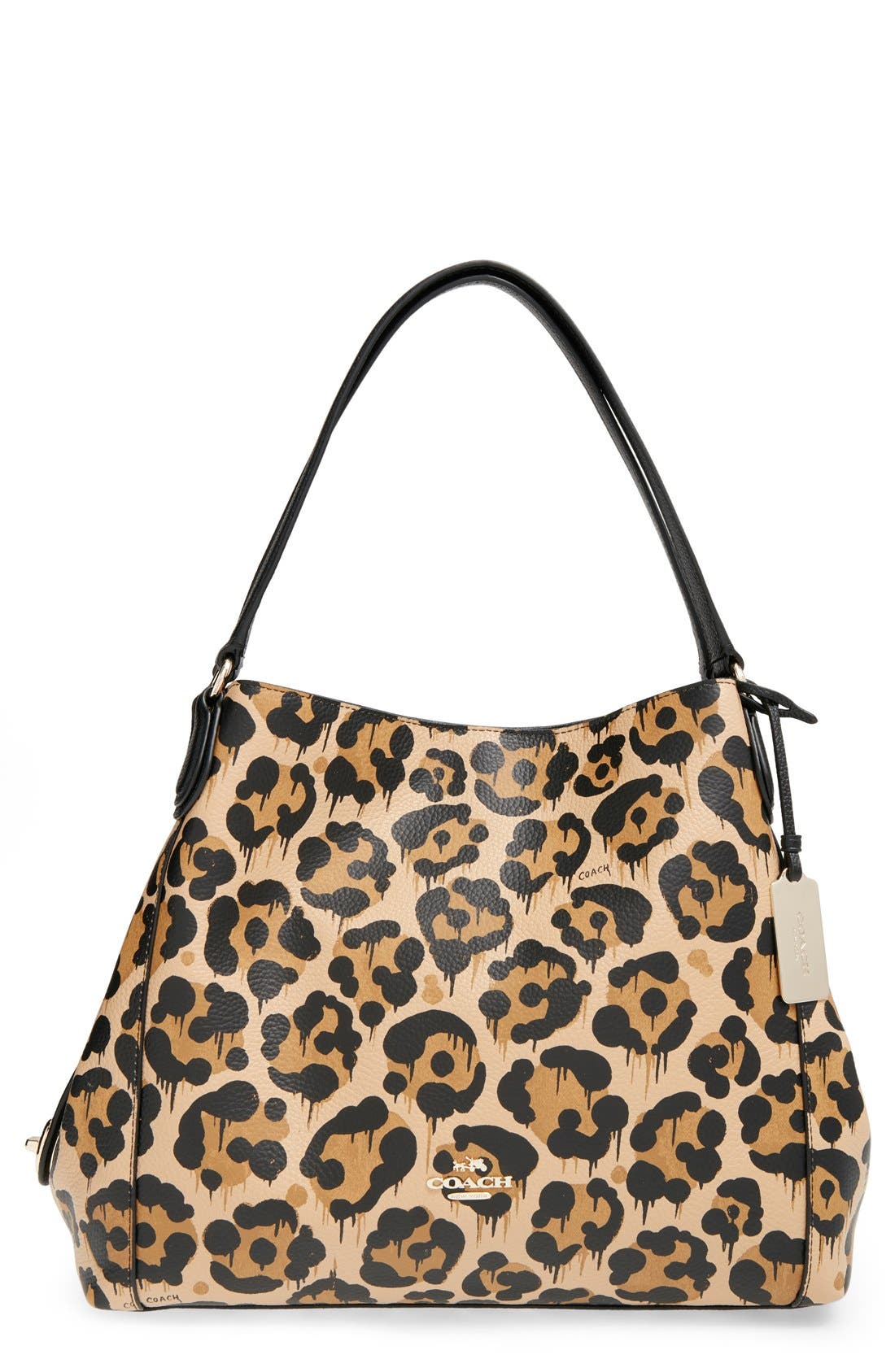 coach leopard print bag