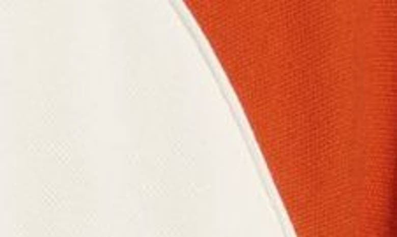 Shop Nicholas Daley Cotton Piqué Track Jacket In Sienna/ Oatmeal/ Ecru