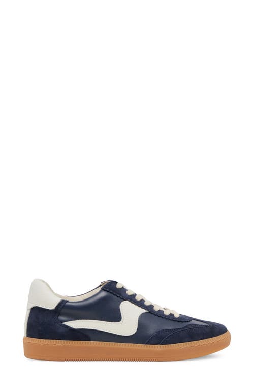 Shop Dolce Vita Notice Sneaker In Navy Leather