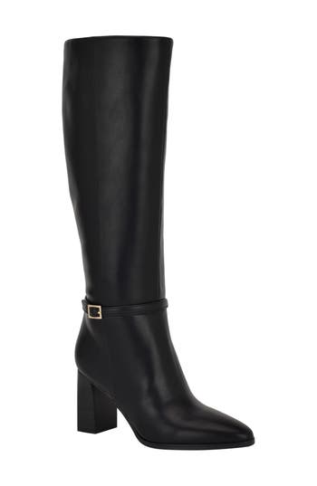 Calvin Klein Drevin Tall Boot In Black