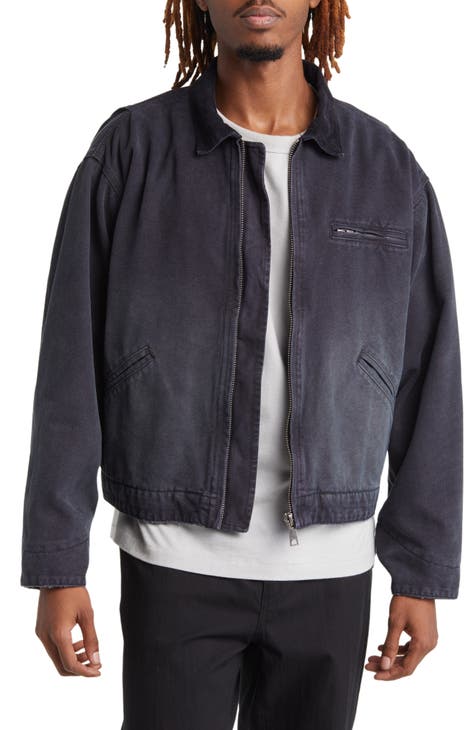 Monogram Denim Workwear Jacket - Luxury Blue