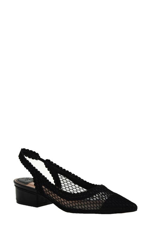 Chinese Laundry Slingback Pointed Toe Pump in Black 