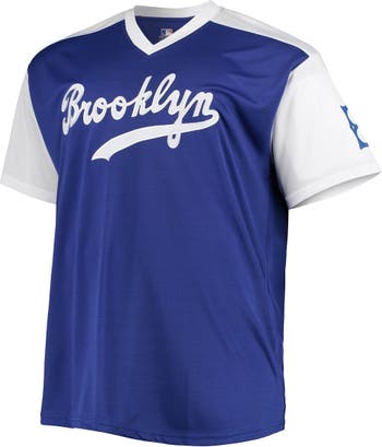 Jackie Robinson Brooklyn Dodgers Nike Cooperstown Collection Name & Number  T-Shirt - Heathered Gray