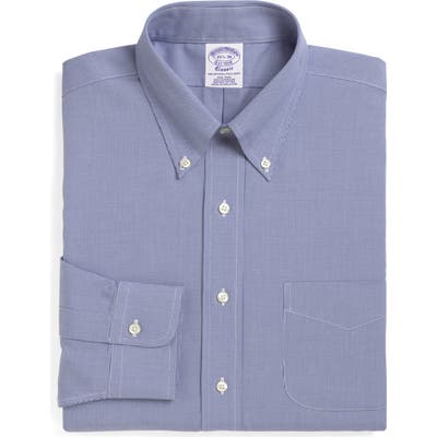 Brooks Brothers Madison Classic Fit Houndstooth Dress Shirt (3 For $207)