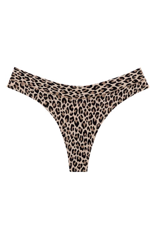 Shop Cuup The Modal Thong In Leopard