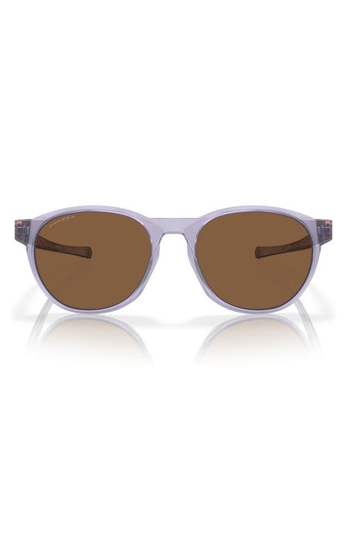 Oakley Reedmace Re-discover Collection Sunglasses In Matte Lilac/prizm Bronze