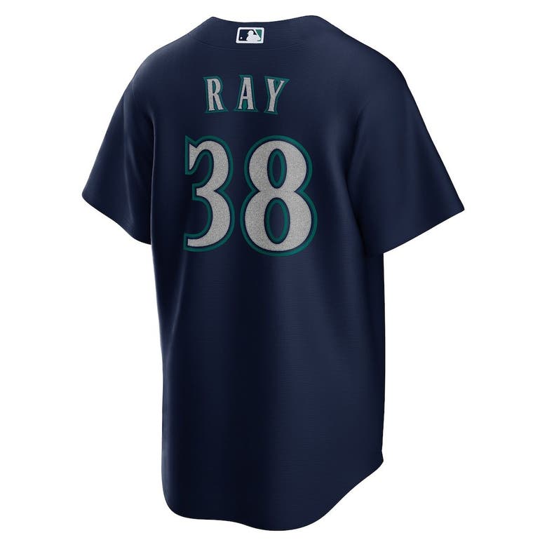 NIKE NIKE ROBBIE RAY NAVY SEATTLE MARINERS ALTERNATE REPLICA PLAYER JERSEY