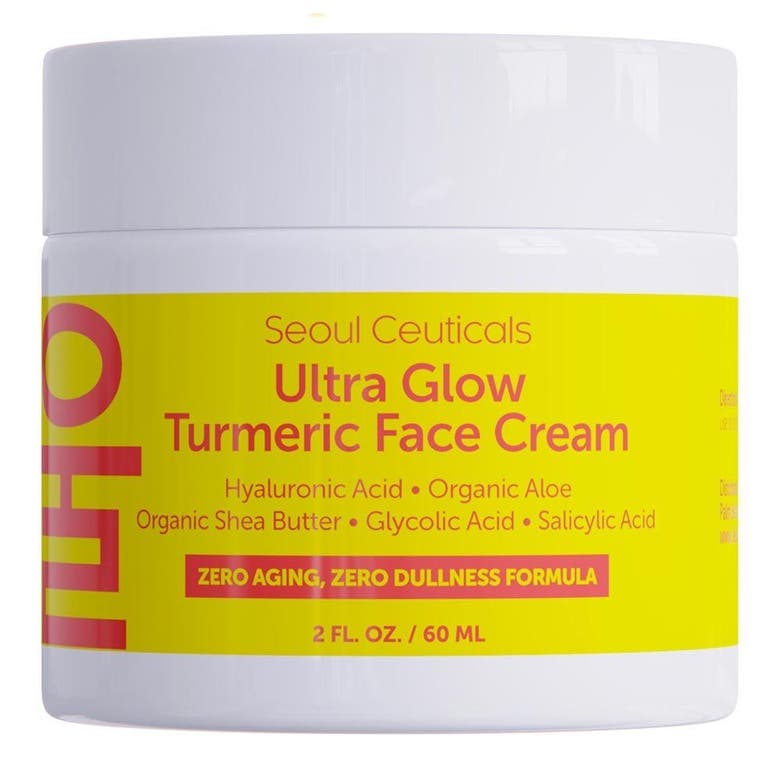 Seoul Ceuticals Ultra Glow Korean Turmeric Face Cream In Clear