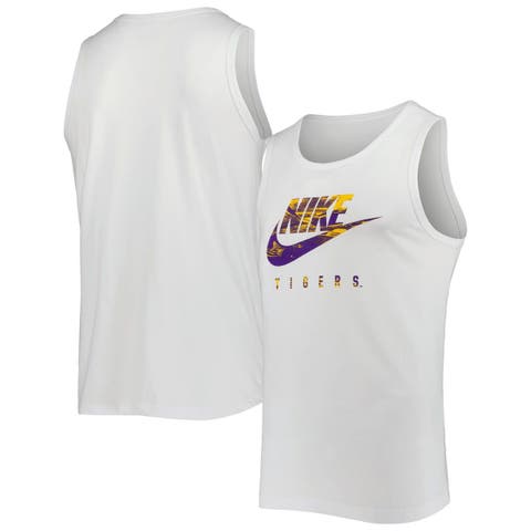 Men's Nike Royal Los Angeles Rams Muscle Trainer Tank Top