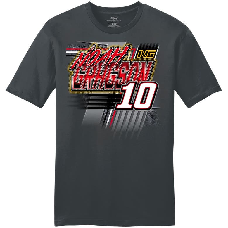 Shop Stewart-haas Racing Team Collection  Charcoal Noah Gragson Rush Truck Centers Car T-shirt