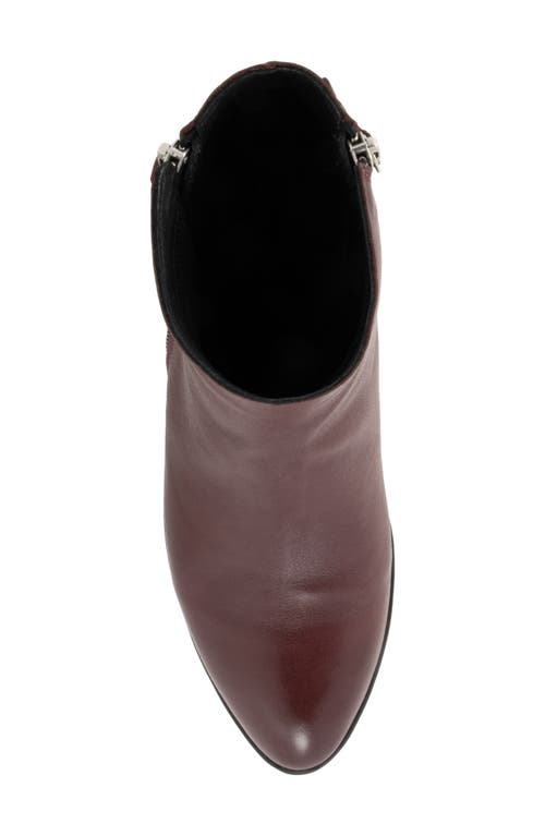 Bueno Camila Bootie In Merlot