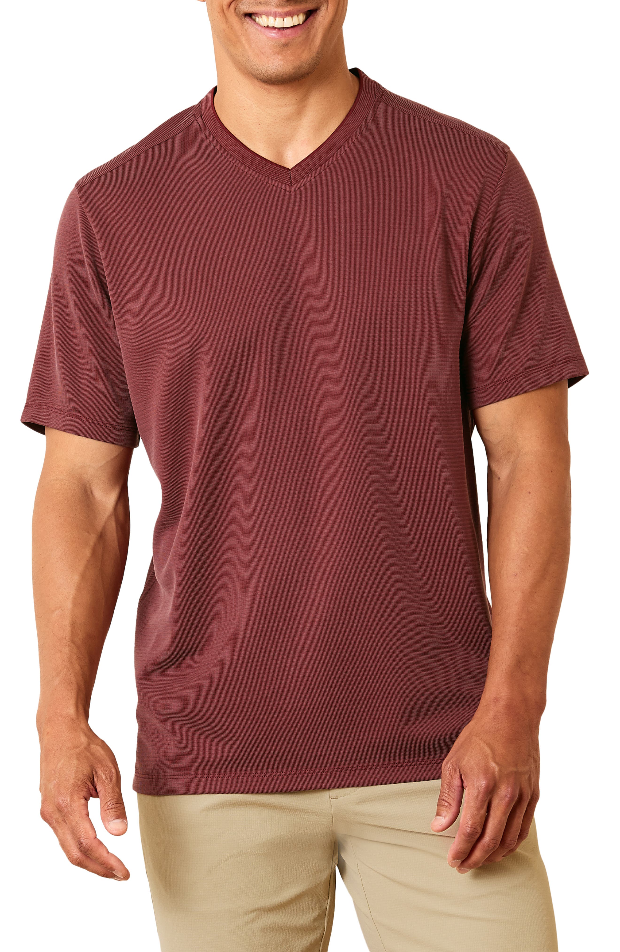 Men's Burgundy V-Neck Shirts | Nordstrom