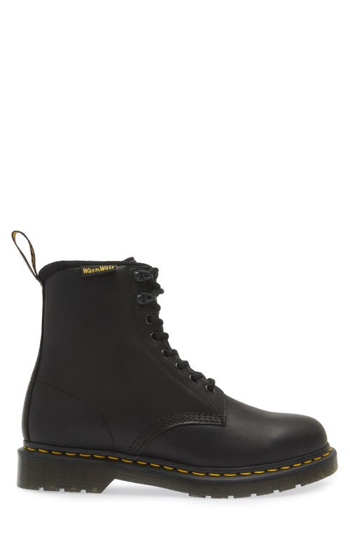 Dr. Martens' Dr. Martens 1460 Pascal Waterproof Fleece Lined Boot In Black