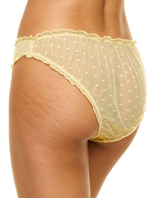 Adore Me Sammy Bikini Panties In Light Yellow