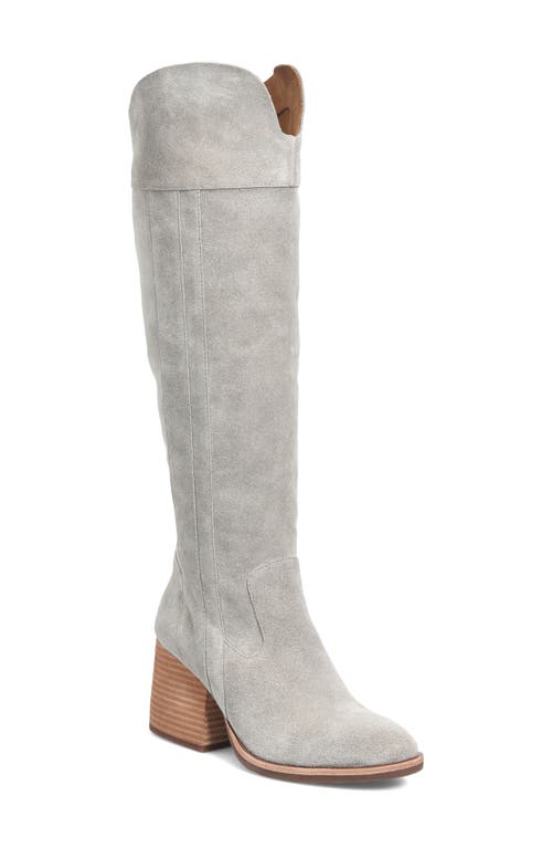 Kork-Ease Avril Knee High Boot in Taupe Suede