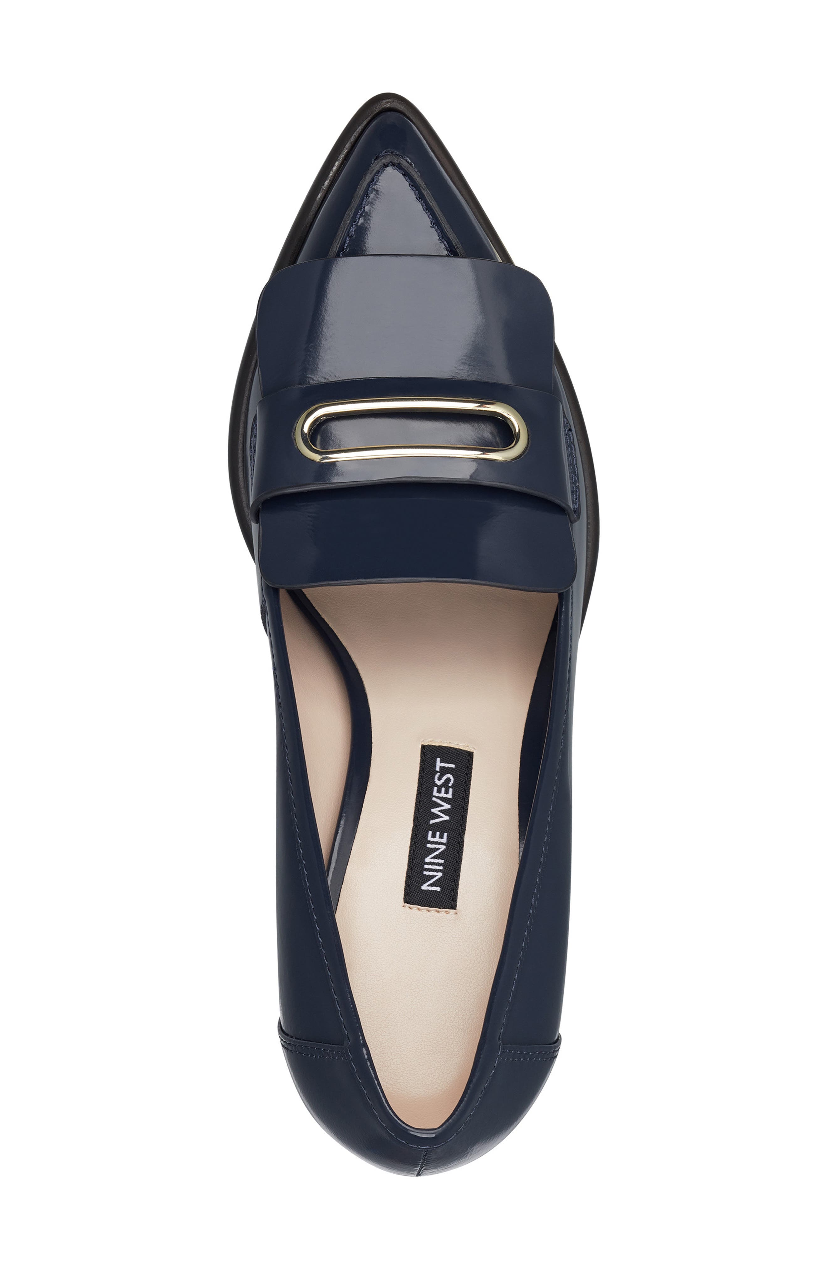 nine west zoro loafer pump