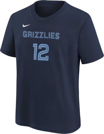 Ja Morant Memphis Grizzlies Nike Youth Name & Number Performance T-Shirt -  Navy