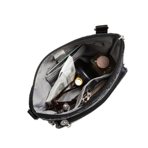 Baggallini Modern Pocket Adjustable Strap Crossbody Bag In Midnight Blossom