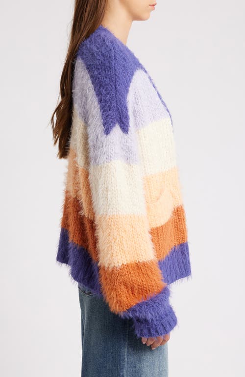 Rip Curl The Search Stripe Cardigan In Multi