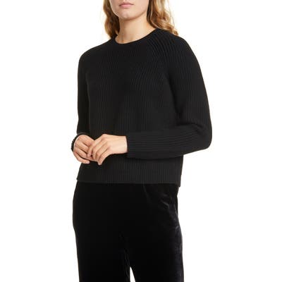 Eileen Fisher Cashmere & Wool Sweater, Black
