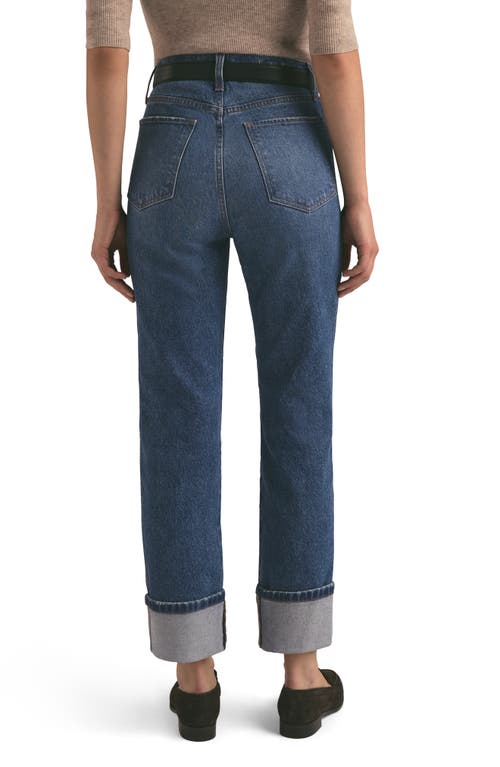 Shop Favorite Daughter The Valentina High Waist Straight Leg Jeans In Essex