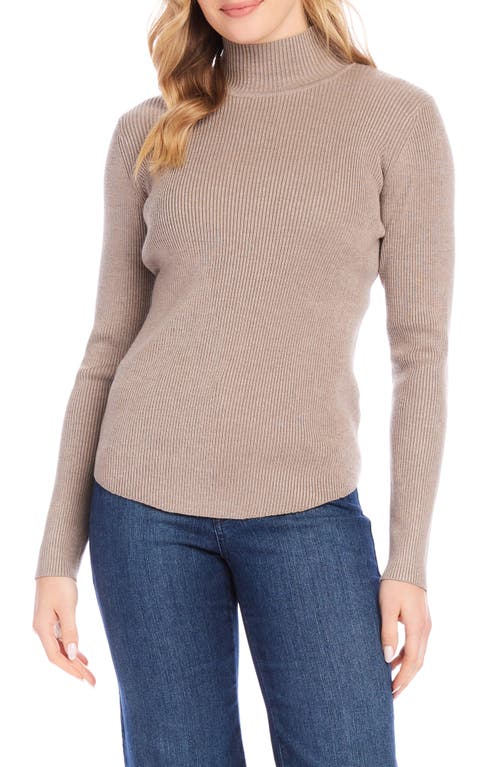 KAREN KANE KAREN KANE MOCK NECK RIB TOP