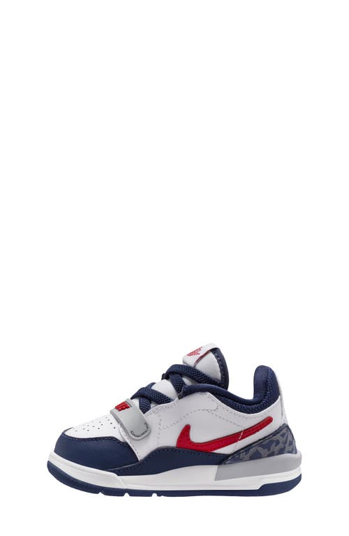 Shop Nike Jordan Legacy 312 Low Sneaker In White/varsity Red/navy