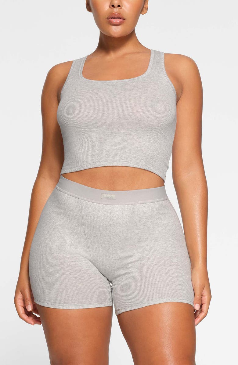 SKIMS 3Pack Cotton Rib Boxers Nordstrom