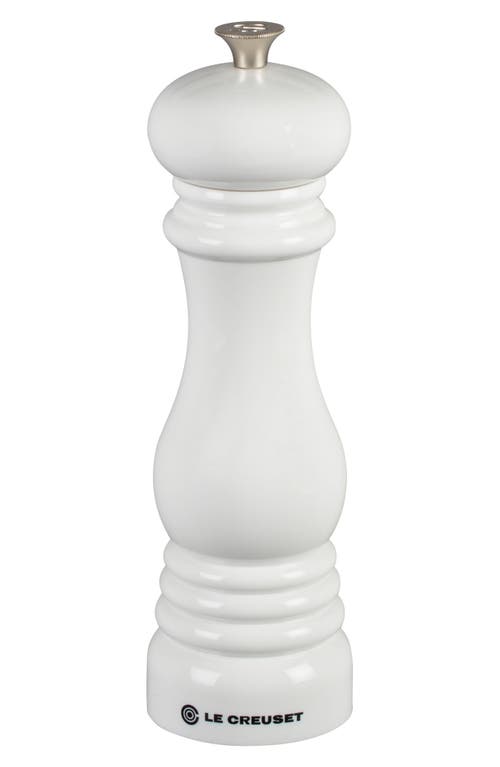 Le Creuset Pepper Mill in White at Nordstrom