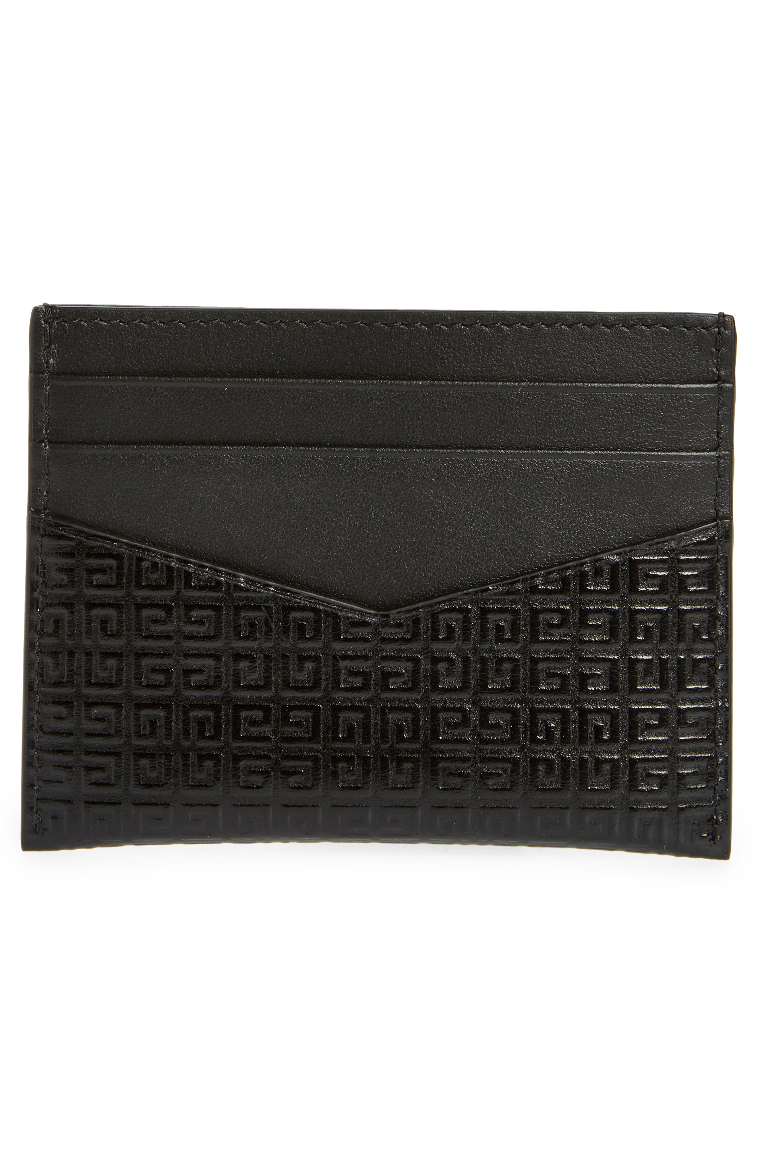 Saint Laurent Men's Leopard-Print Leather Card Holder - Bergdorf