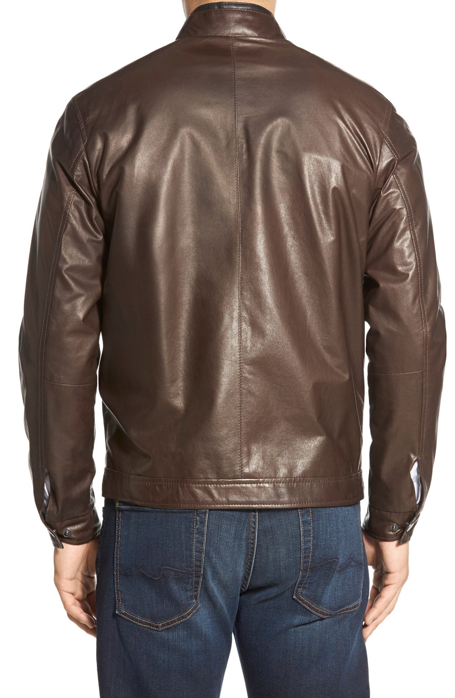 Remy Leather Lambskin Leather Jacket | Nordstrom