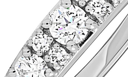 Bony Levy Mika Diamond Stacking Ring In 18k White Gold