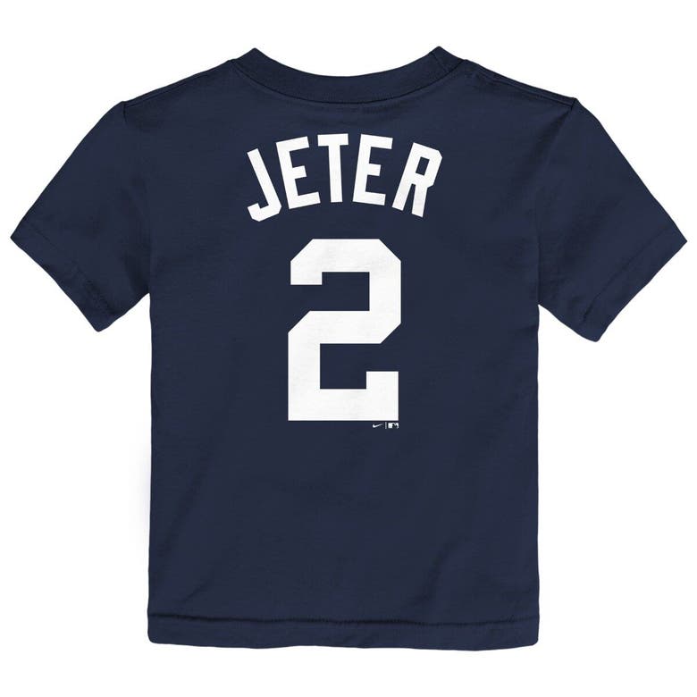 Youth New York Yankees Derek Jeter Nike Navy Player Name & Number