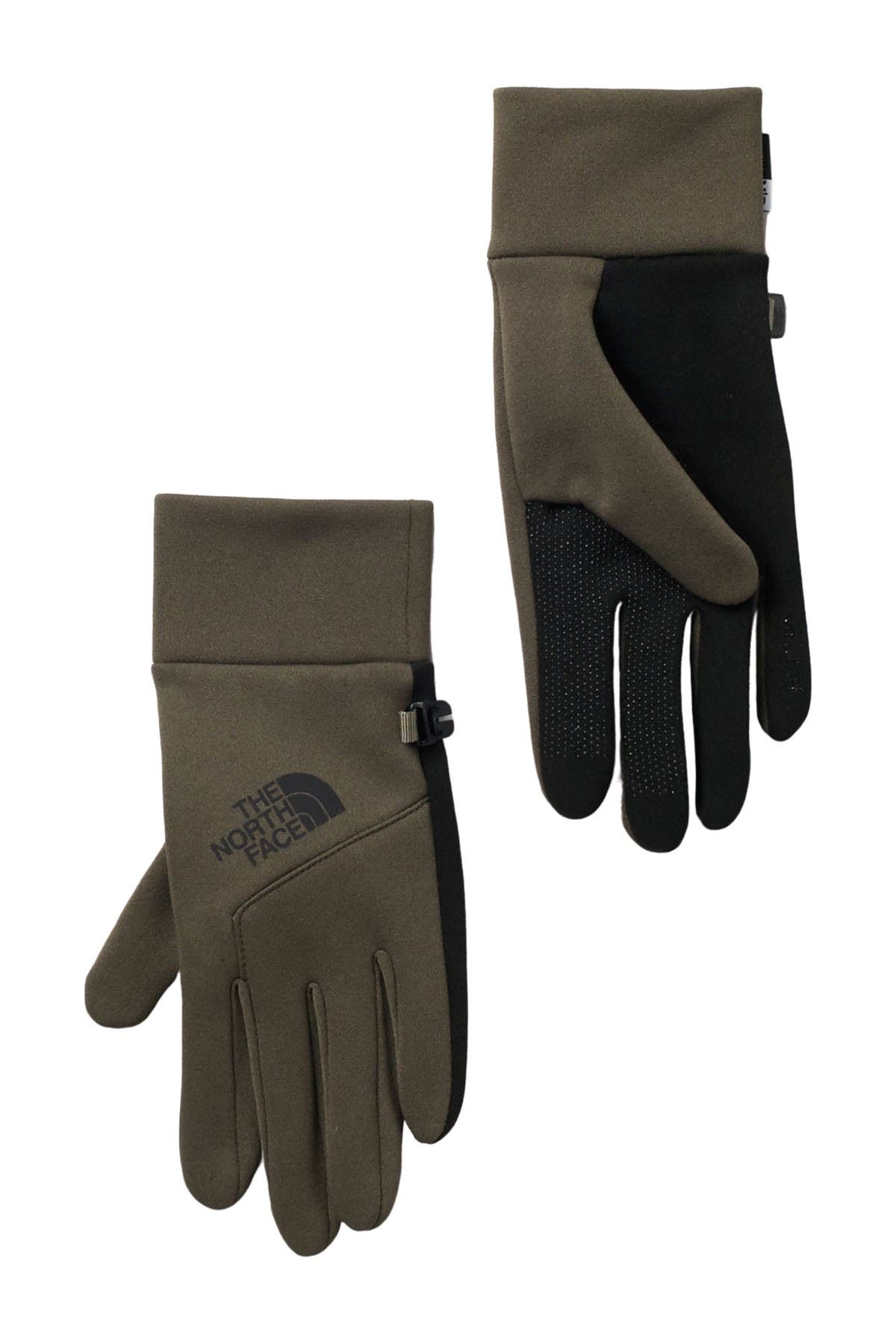 the north face etip leather glove