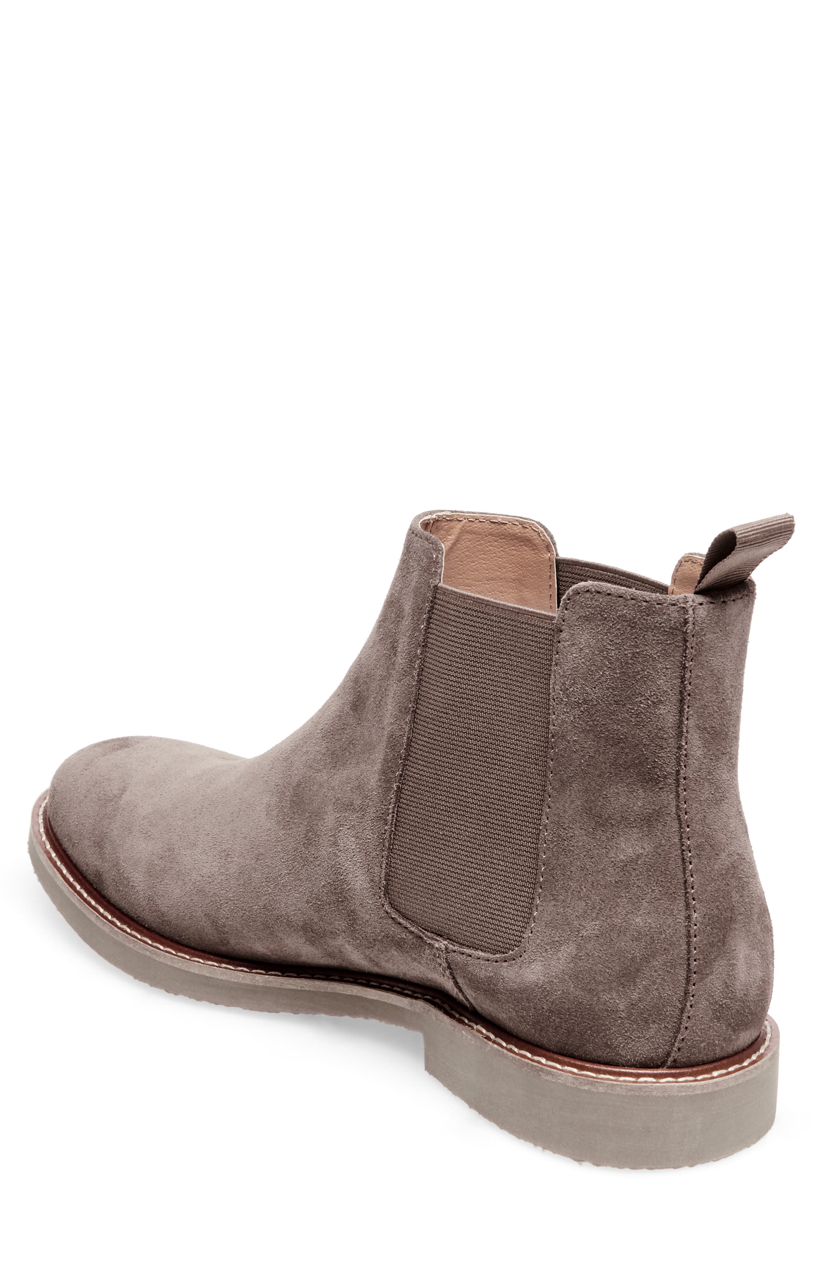 steve madden highline suede chelsea boots