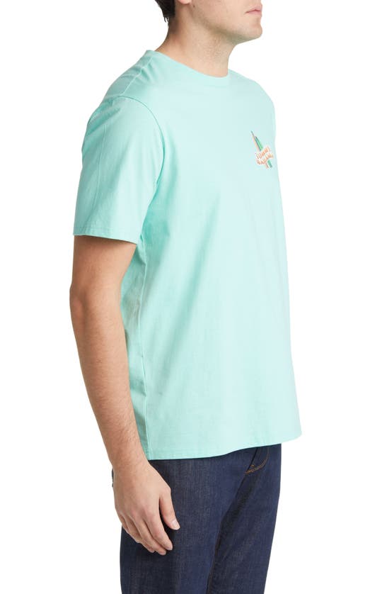 Tommy Bahama Non-Corporate Ladder T-Shirt Gentle Breeze / L