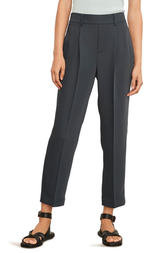 Vince Tapered Pull-on Pants In Deep Aegean