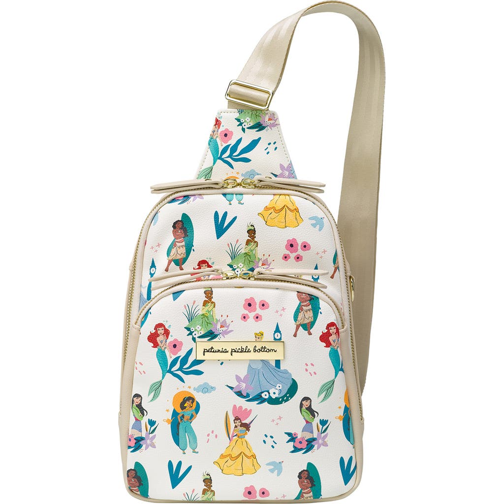 Petunia Pickle Bottom x Disney Princess Crisscross Sling Bag in Princess Courage & Kindness