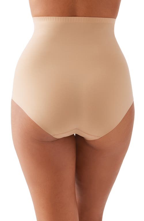 Wacoal Inès Secret Stretch-nylon Shaping Briefs In Praline