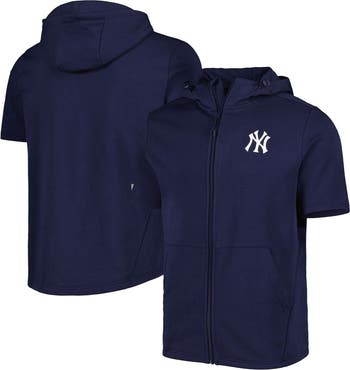 Yankees short online sleeve pullover hoodie
